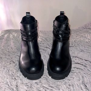 Torrid Chunky Platform Chain Bootie